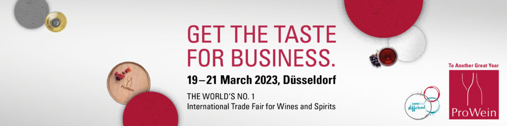 Έλληνες εκθέτες και προϊόντα στην ProWein 2023 Στο Düsseldorf.
Griechische Aussteller und Produkte auf der ProWein 2023 in Düsseldorf